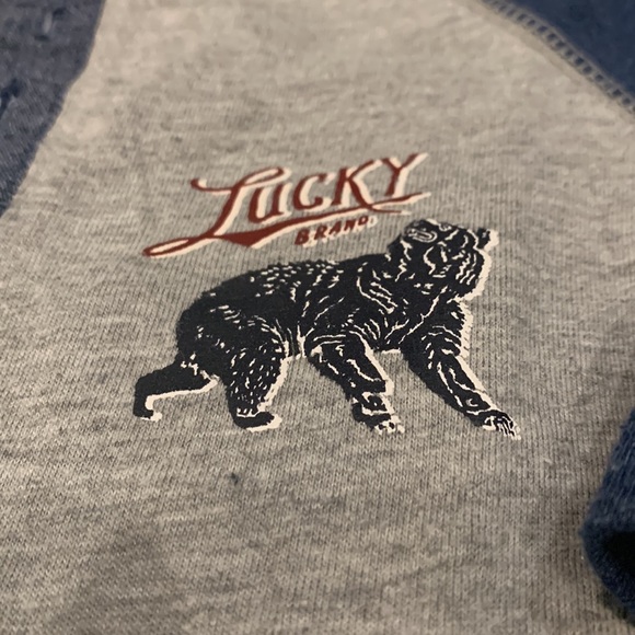 Lucky Brand & Carter’s Long-Sleeve and Short Tees with Blue Joe Fresh Pants 18M - Picture 6 of 15